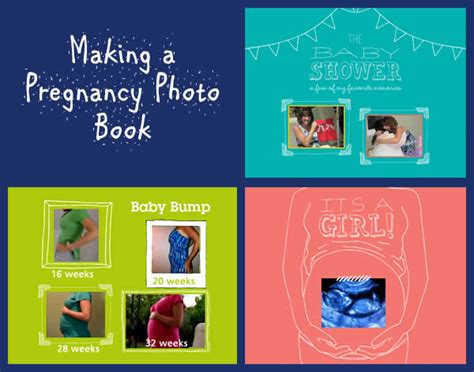 pregnancy picture book|Pregnancy Photo Albums 